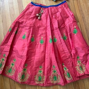 Never worn Indian lehenga skirt!